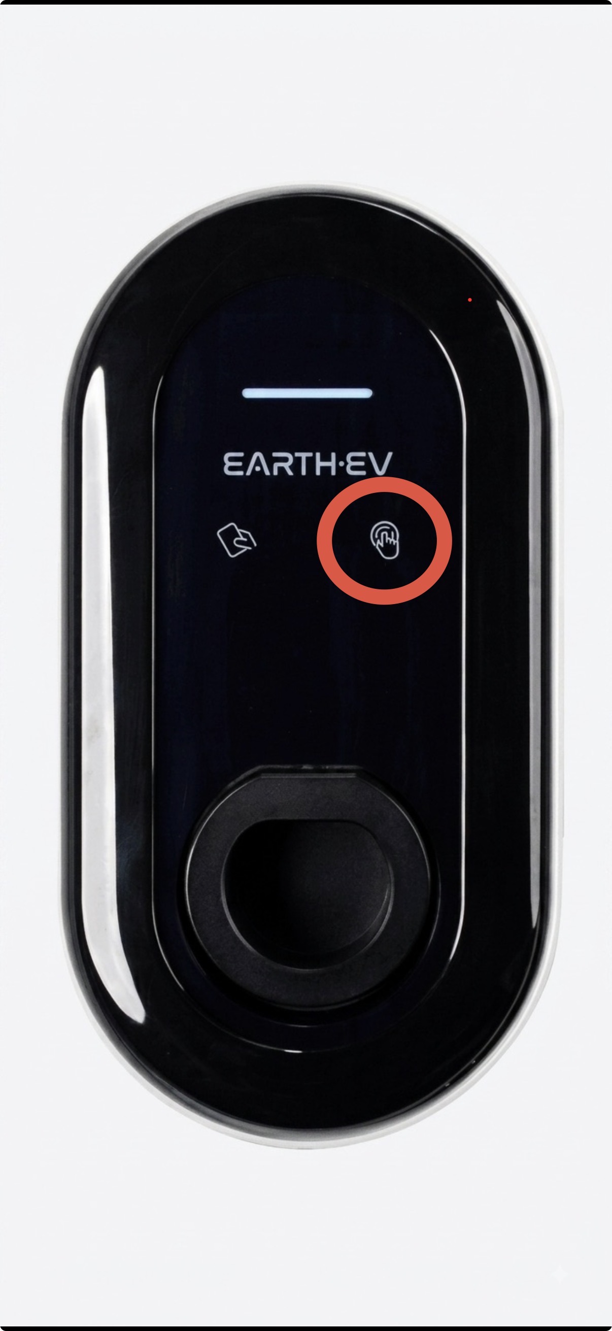 Earth EV physical Stop and Unlock button